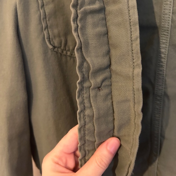 EUC Free People Basin Plaid Hooded Button Down - Picture 4 of 11